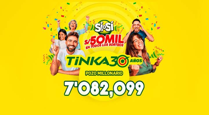 Sorteo La Tinka de HOY, miércoles 29 de octubre: resultados, pozo millonario y cómo jugar