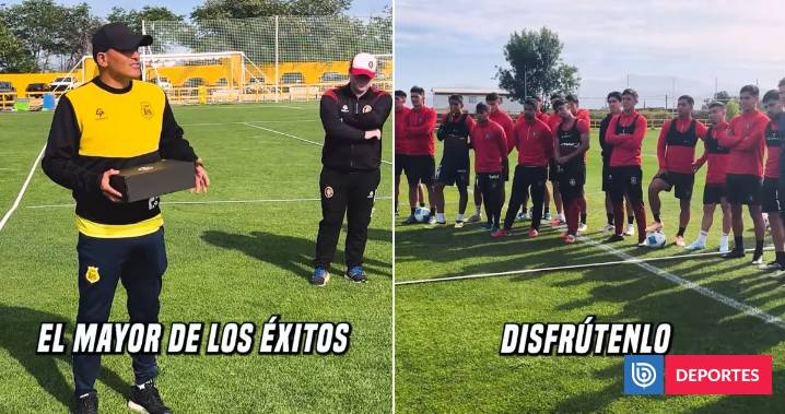 ’Chupete’ Suazo emociona a Deportes Limache con potente arenga de cara a duelo clave ante Colo Colo