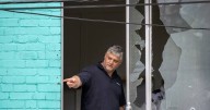 Bullet holes but no motive after street shooting spree