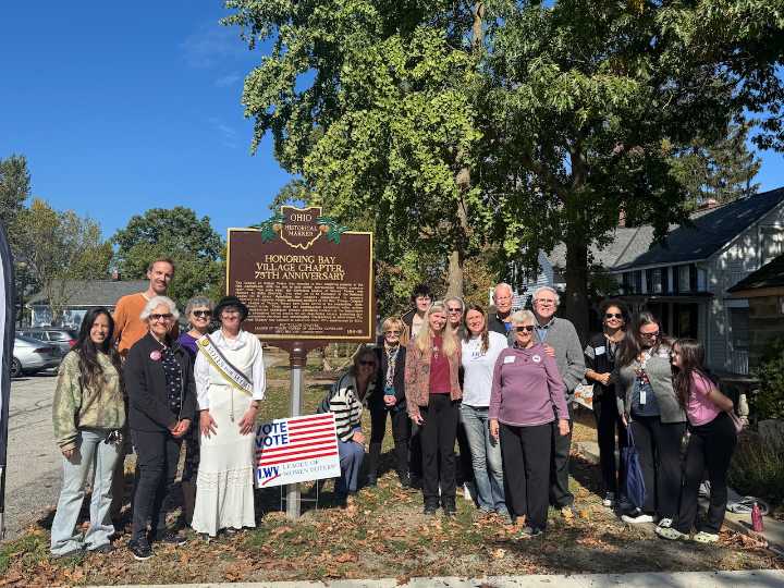 Bay Village sees new Historic Marker thanks to the League of Women Voters Bay chapter