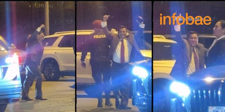 Vacancia a Dina Boluarte: ministro César Vásquez salió sonriente de Palacio de Gobierno y anunció su candidatura para 2026