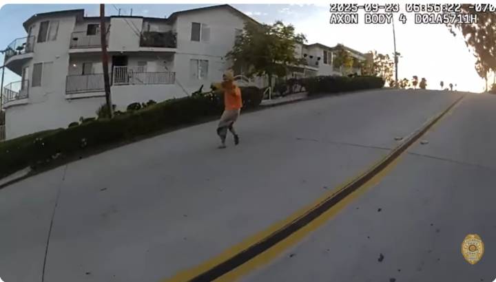 Footage released of man gunned down by officer near school in City Heights