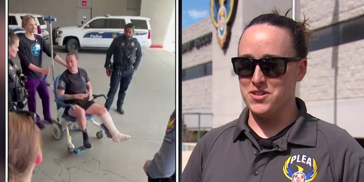 Phoenix officer shares recovery story as police face increase in assaults