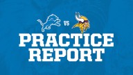 Lions vs. Vikings practice report: Oct. 29