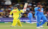 Australia clinch ODI series win with two-wicket victory against India at Adelaide