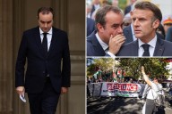 French government quits just hours after being appointed, deepening political crisis