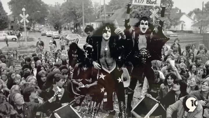 Kiss fans gather to honor 50th anniversary of Cadillac High School event