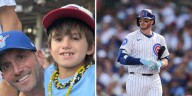 Ian Happ brings young fan to Game 2 of Cubs Wild Card Series