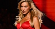 Bella Hadid Steals the Spotlight in Red Hot Lingerie