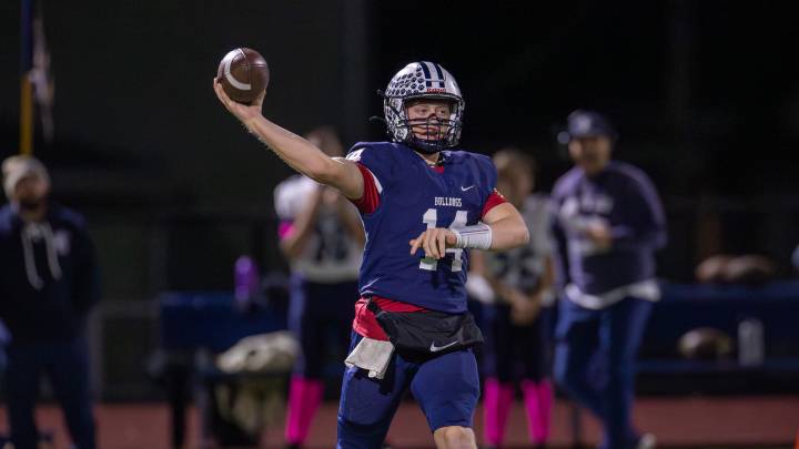 Photos of Westerly vs. Burrillville football on October 24 2025