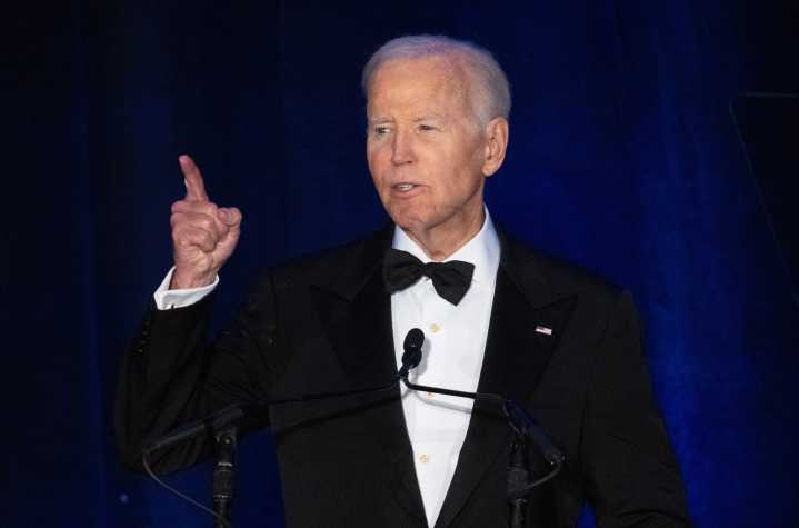 Joe Biden undergoing radiation therapy for prostate cancer treatment