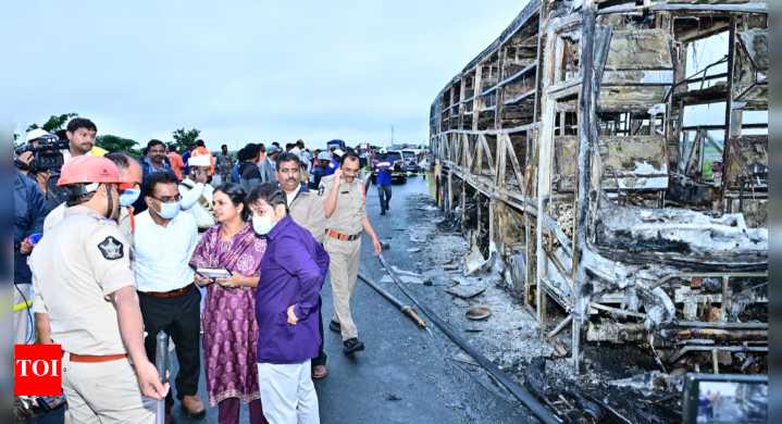 ‘We shattered windows to survive’: Survivors recount terrifying Andhra Pradesh bus blaze; 20 dead