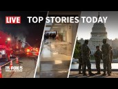 LIVE COVERAGE: National Guard to remain in DC, Water main break floods high school & more