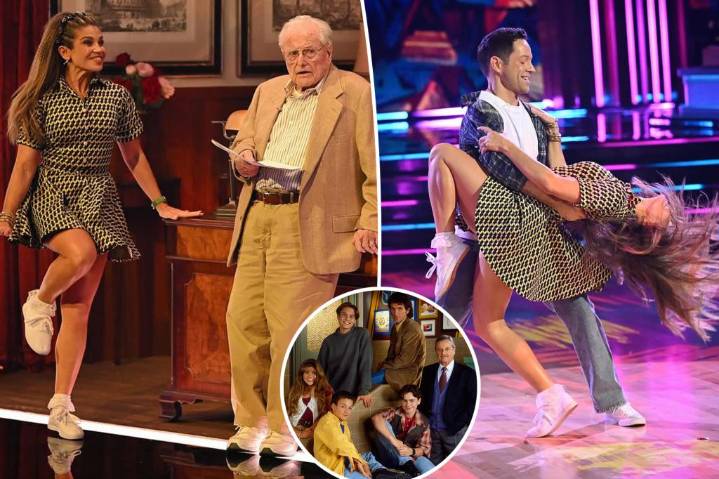 Danielle Fishel hosts epic 'Boy Meets World' reunion for 'DWTS' Dedication Night honoring William Daniels