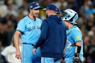 Max Scherzer turns back the clock as Toronto Blue Jays beat Seattle Mariners 8