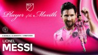 Inter Miami's Lionel Messi named Player of the Month