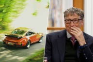 A Bill Gates le gustaba pisarle: lo descubrió su Porsche 911 en un viaje de 2.000 kilómetros y lo descubrió también la policía