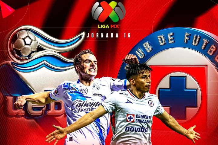 Cruz Azul vs Puebla: EN VIVO, dónde, cuándo y a qué hora ver el juego de la Jornada 16 del Apertura 2025 Liga MX