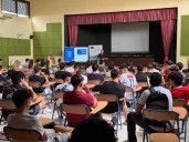 La Mancomunidad refuerza la difusión de su proyecto Erasmus+ con acciones en centros educativos