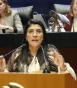 Senadora panista condena aprobación de la reforma a la Ley de Amparo