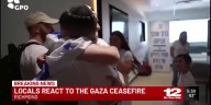Locals react to the Gaza ceasefire