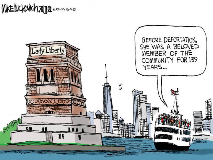 Cartoon: Back in my day ...