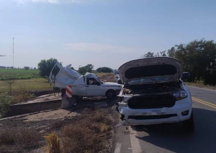 Triple choque en la Ruta 9: murió un hincha de Belgrano que iba a ver el partido en Rosario