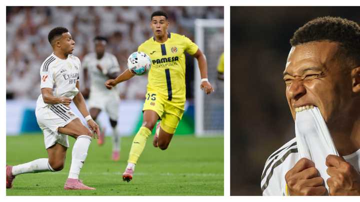 Kylian Mbappé prende alarmas: sufre ligero esguince, en victoria ajustada del Real Madrid contra Villarreal