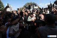 Un total de 154 prisioneros palestinos liberados por Israel llegan al norte de Egipto