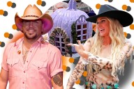 Jason Aldean + Wife Carve Least Scary, Most Beautiful Pumpkins