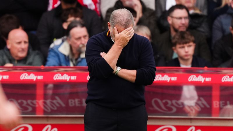 Nottingham Forest manager Ange Postecoglou fired after just 39 days at Premier League club