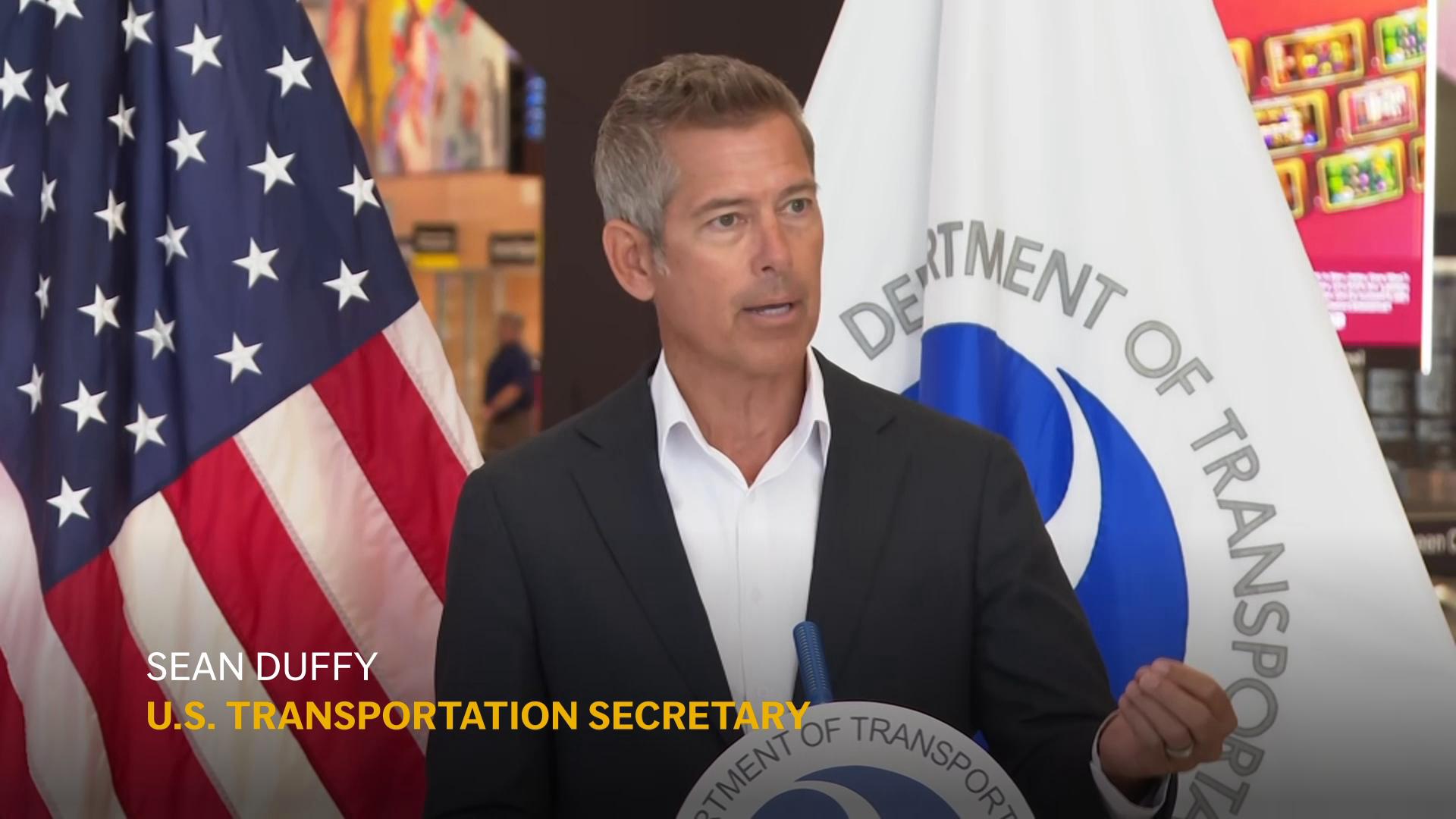 U.S. Transportation Secretary says air traffic controllers stressed by shutdown