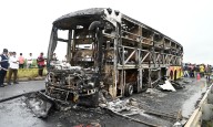 Andhra bus tragedy: Pillion-rider who fled the scene in police custody