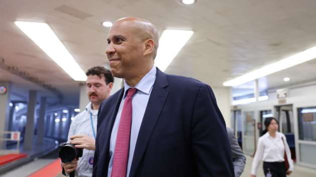 Booker says shutdown standoff is a ‘tsunami of Donald Trump’s creation’
