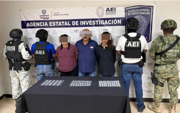 Detienen soldados y ministeriales a tres con 97 dosis de 'foco'