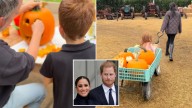 Meghan Markle shares adorable pumpkin patch video of Archie and Lilibet in most intimate footage yet