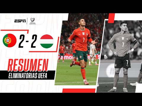 Dónde ver repetición del partido Portugal vs. Hungría (2-2), por Eliminatorias UEFA 