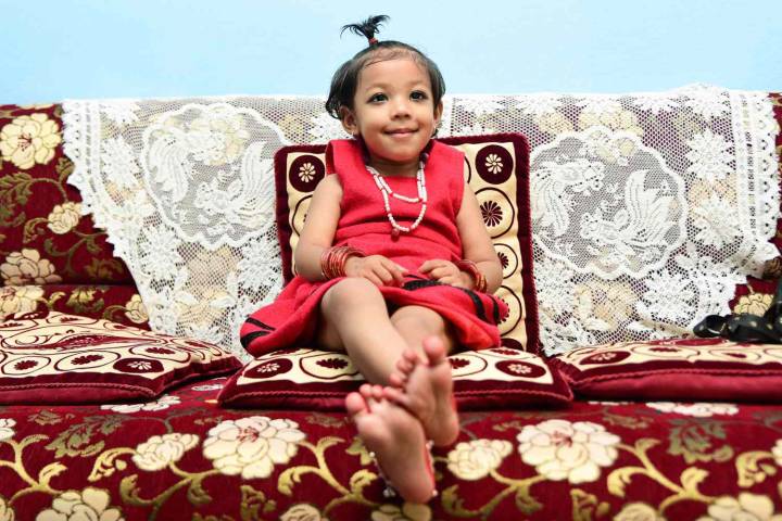 2-Year-Old Girl in Nepal Becomes Country's New Living Goddess