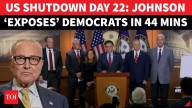 FULL PRESSER: Johnson Goes Nuclear On Democrats As Shutdown Hits Week 4