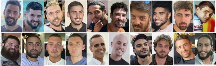 ¿Quiénes son los 20 rehenes israelíes que siguen vivos?