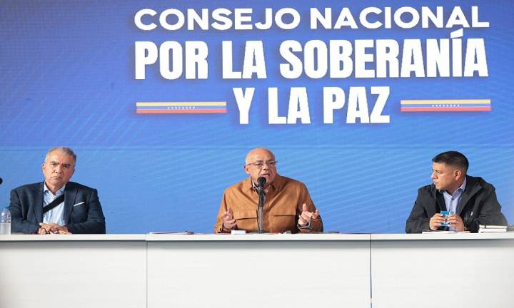 Consejo Nacional de Soberanía y Paz presenta avances estratégicos ante el Ejecutivo nacional 15 de octubre de 2025 | País “El Consejo reúne a venezolanos de todos los sectores de la población con el o