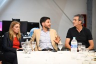 En Rosario. Maximiliano Pullaro se mostró con Florencio Randazzo y apoyó su candidatura en la provincia de Buenos Aires