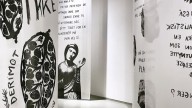 Algerian-French artist’s work vandalised at Kochi art gallery over ‘obscenity’ allegations