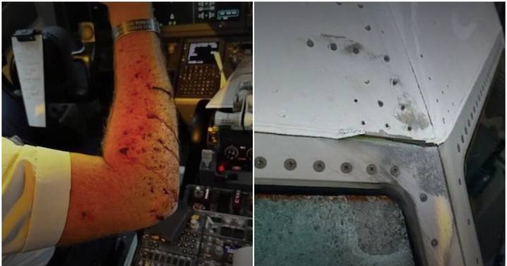 United Pilot Injured as Mystery Object Hits Windshield in Mid