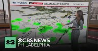 Timing rain and wind in Philadelphia area