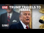 LIVE: President Trump departs for Israel amid ceasefire