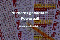 Powerball en vivo : resultados y ganadores del sábado 4 de octubre de 2025