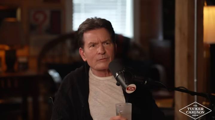 Charlie Sheen talks the existence of God