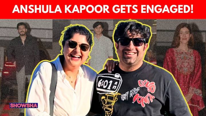 Anshula Kapoor Gets Engaged To Rohan Thakkar, Arjun, Sonam & Shanaya Join The Celebrations I WATCH