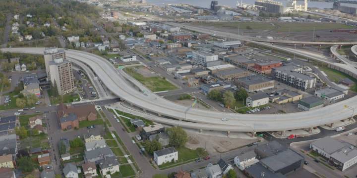 Twin Ports Interchange complete after years of construction
